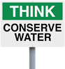  THINK CONSERVE WATER 