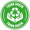  THINK GREEN recycling 