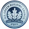  US GREEN BUILDING COUNCIL - LEED PLATINUM (2011) 