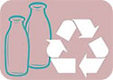  use recyclable glass 
