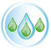  water drops recycles 