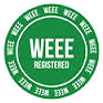  WEEE REGISTERED (official seal) 