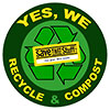  YES, WE RECYCLE & COMPOST - Save THAT Stuff 
      - One goal. Zero waste 